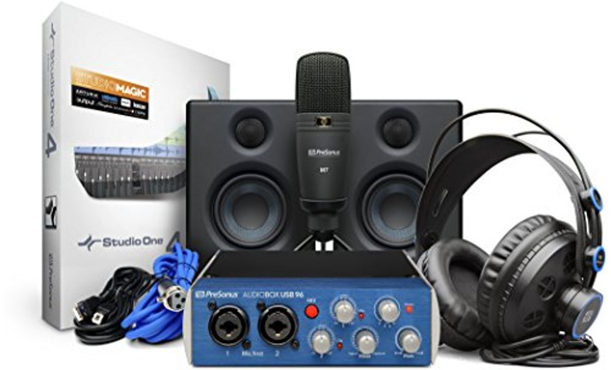 Place Kit de grabación de hardware/software PreSonus AudioBox Studio Ultimate Bundle con monitores