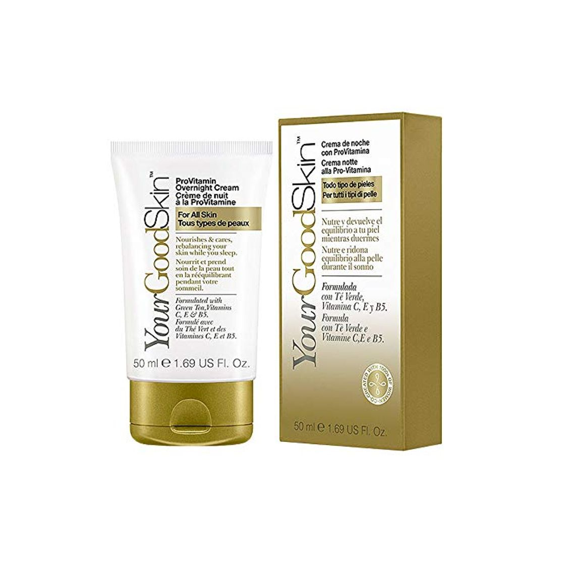 Producto Your Good Skin Yourgoodskin Crema De Noche Con Provitamina 50 300 g