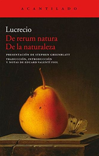De rerum natura. De la naturaleza: 261