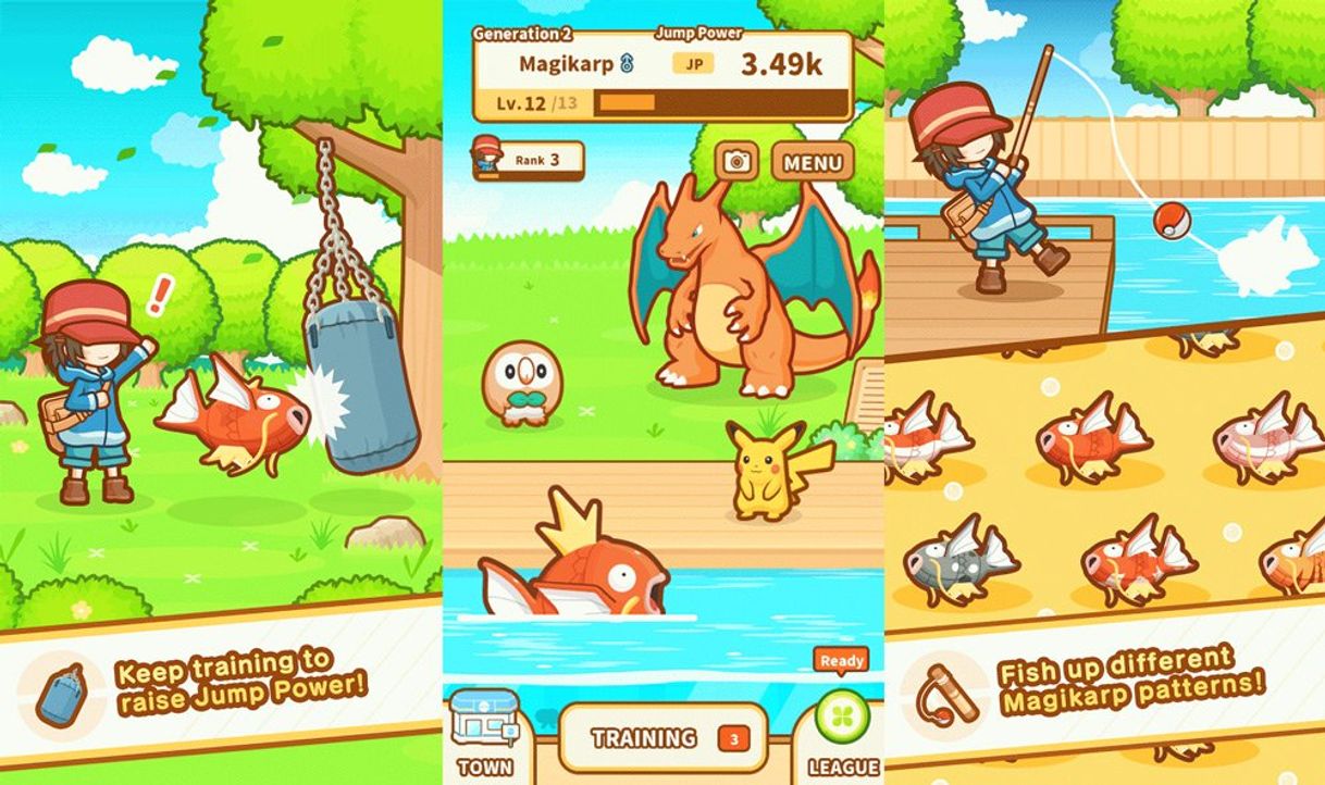 App Pokémon: Magikarp Jump