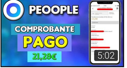 PAGO de PEOOPLE App [21.28€] 