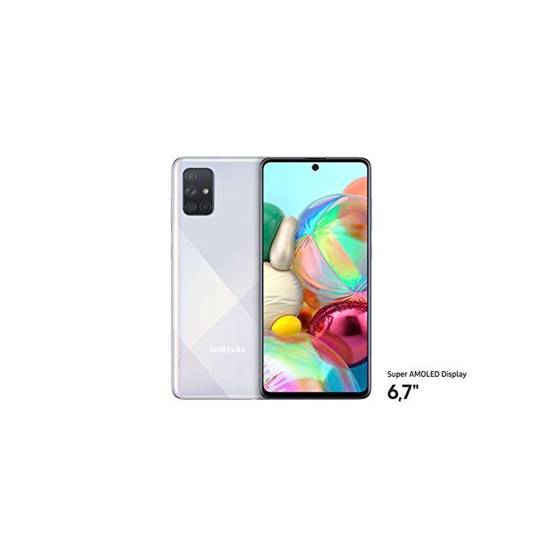 Social Samsung Galaxy A71 - Smartphone de 6.7" FHD+ (4G, Dual SIM, 6