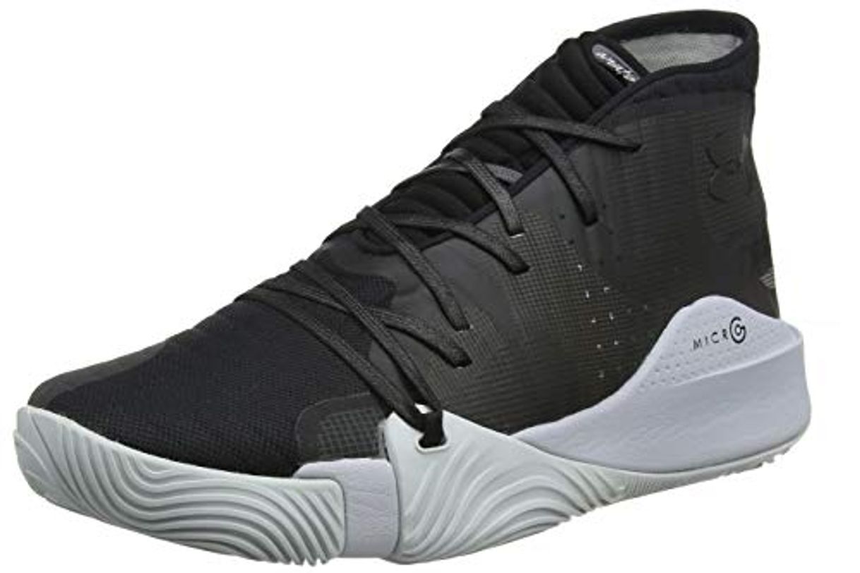 Social Under Armour Anatomix Spawn Mid, Zapatos de Baloncesto para Hombre, Negro
