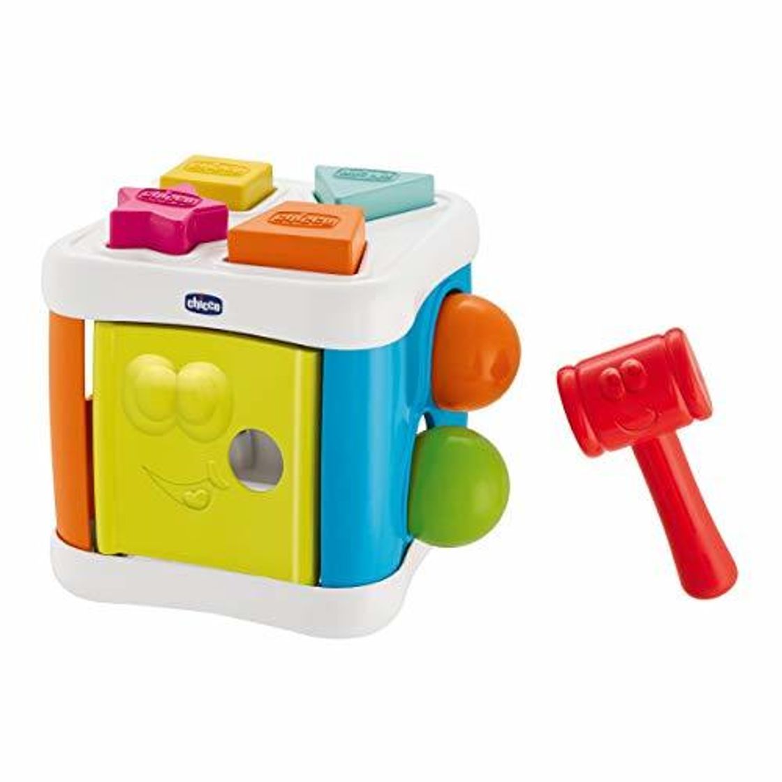 Lugares Chicco Multicubo Encajable 2en1 - Juegos de puzzle encajables y contrucción para