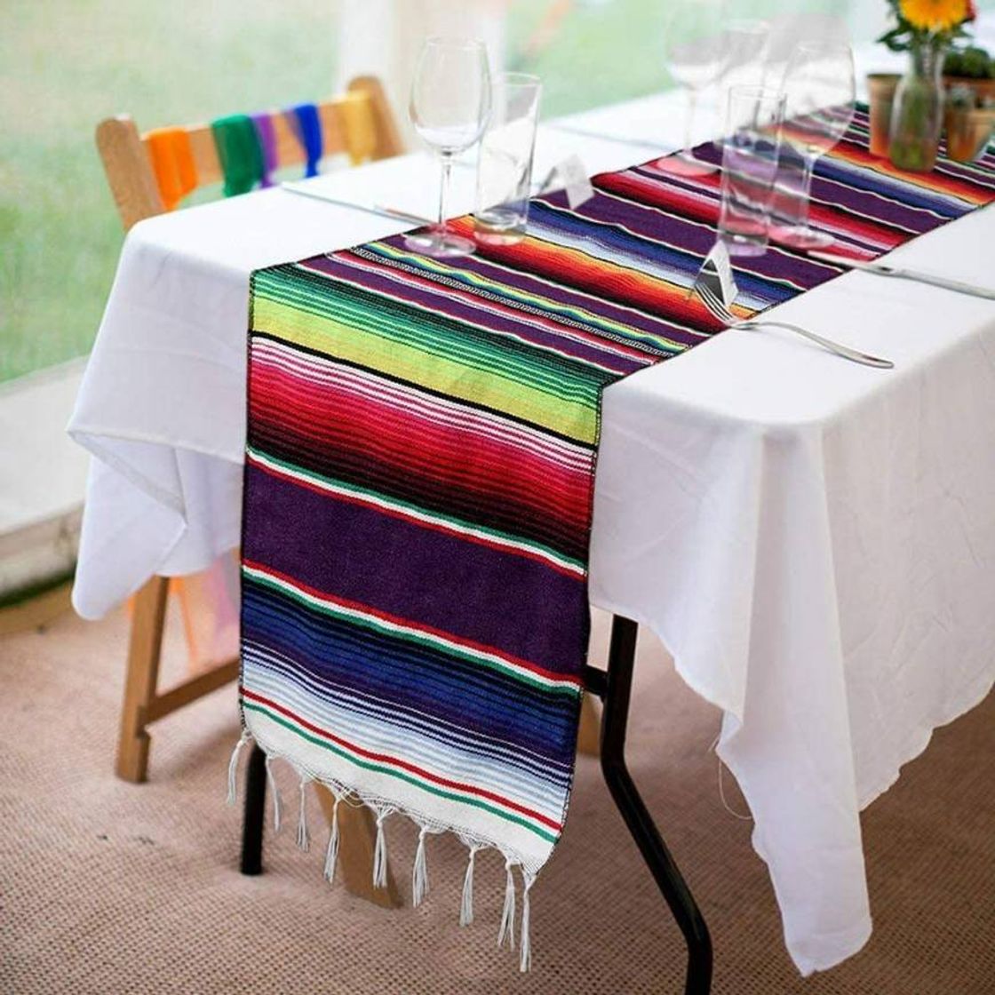 Product Xplanet Mexican Table Runner for Mexican Party Wedding Decor