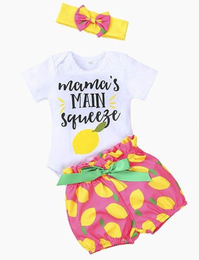 Conjunto de ropa de 3 piezas para bebé recién nacido para ve