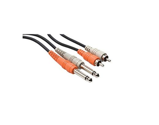 Hosa CPR204 - Cable RCA a jack TS