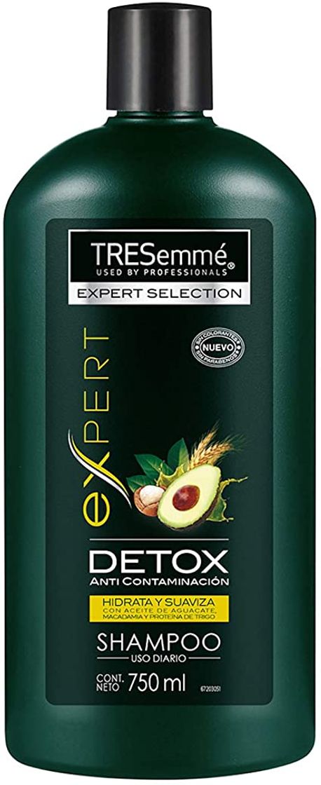 Producto Shampoo Tresemmé expert detox con aceite de aguacate

