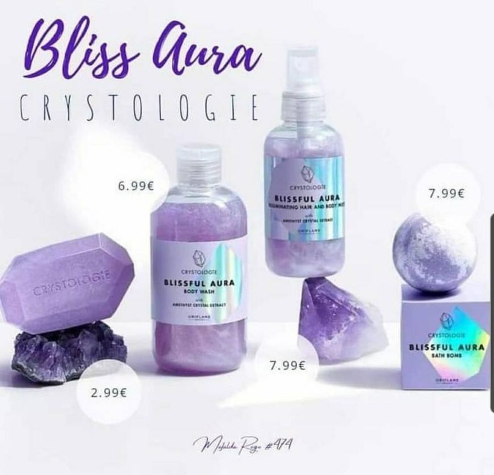 Producto Bomba de Banho Blissful Aura Crystologie