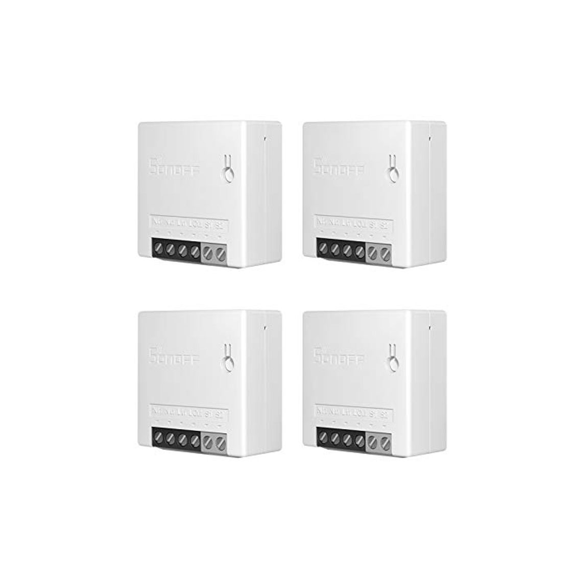 Home SONOFF MINI 4PCS 10A Interruptor Inalámbrico Wi-Fi Inteligente