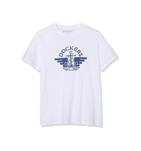 dockers tee Camiseta, Blanco