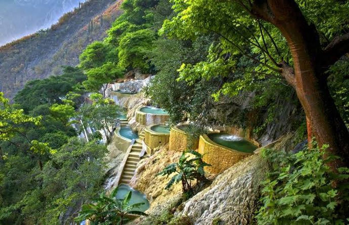 Lugar Grutas Tolantongo