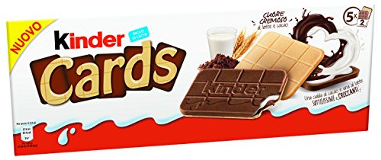 Social KINDER CARDS SPECIAL EDITION - KINDER CHOCOLATE BISCUITS