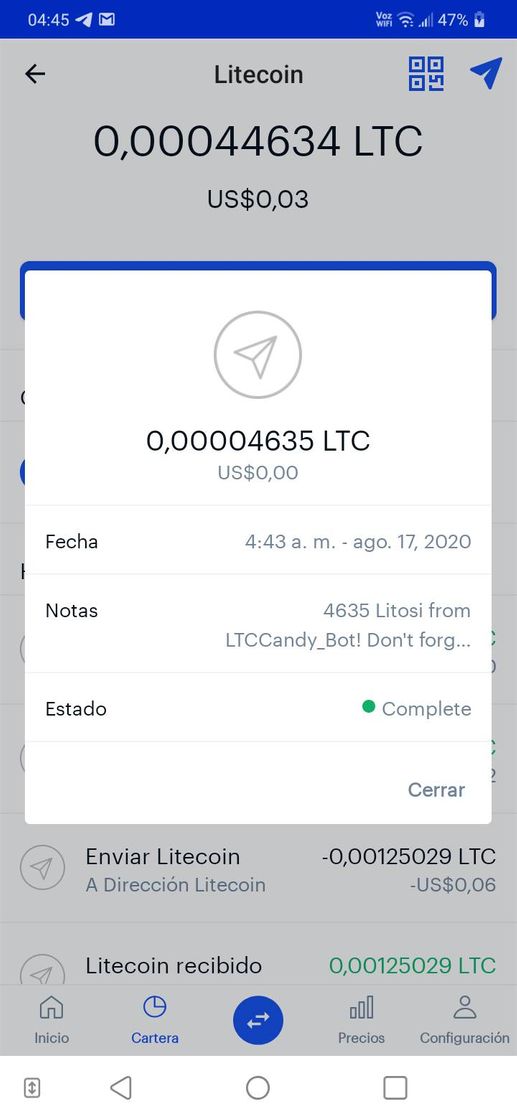 Moda Bot Ltc Candy