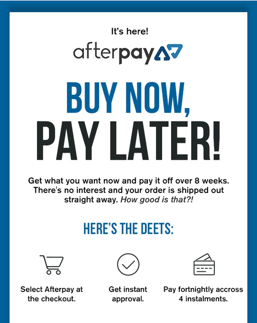 App Afterpay - Buy Now Pay Later with Afterpay