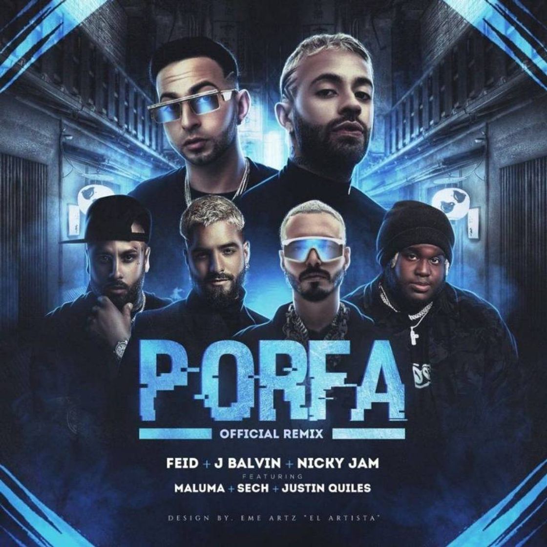 Fashion PORFA - (REMIX) NICKY JAM, MALUMA, J. BALVIN, SECH, JUSTIN