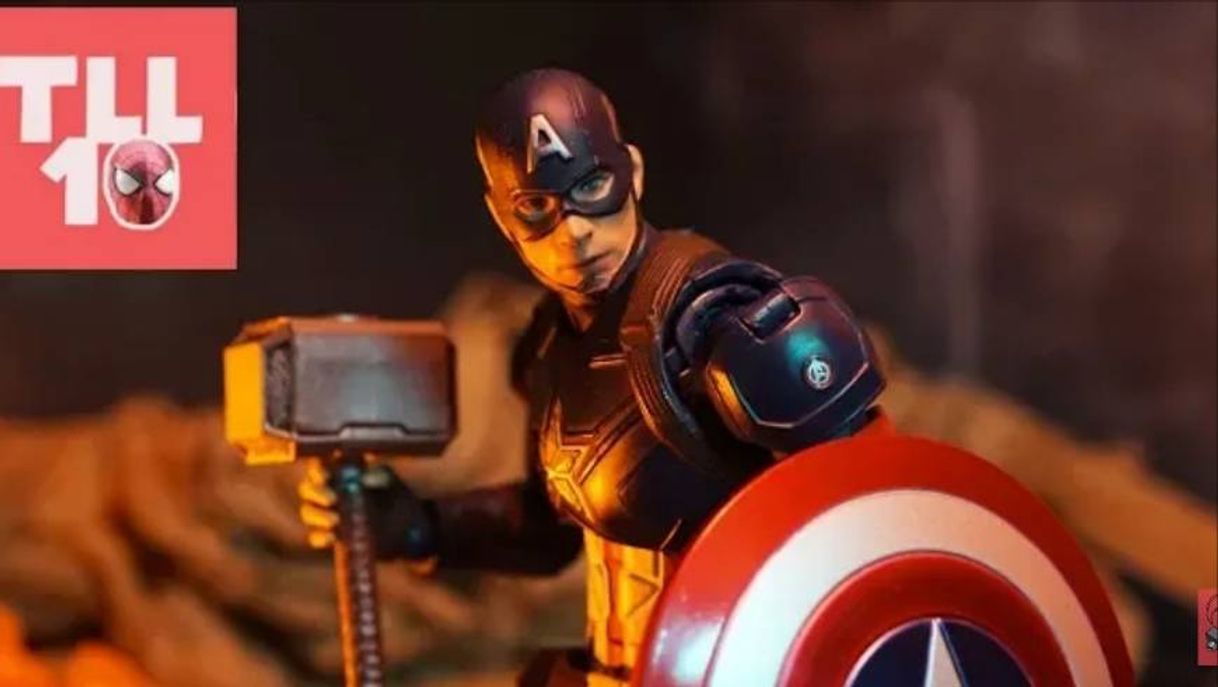 Fashion Endgame: Thanos vs Cap America. Stop Motion Recreation