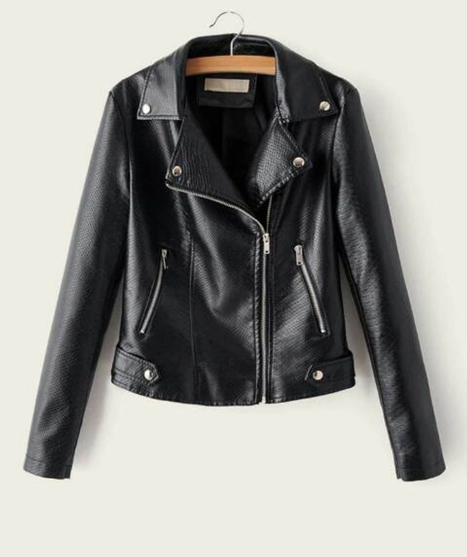 Fashion Biker Jacket SHEIN