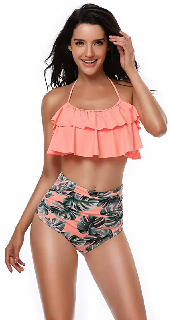 Product CheChury Bikini Mujer Conjuntos Brasileño Sexy Tanga Mujer Playa Ropa de Baño Traje de Baño Sexy Bañador de Baño Tops y Braguitas 2 Piezas Verano