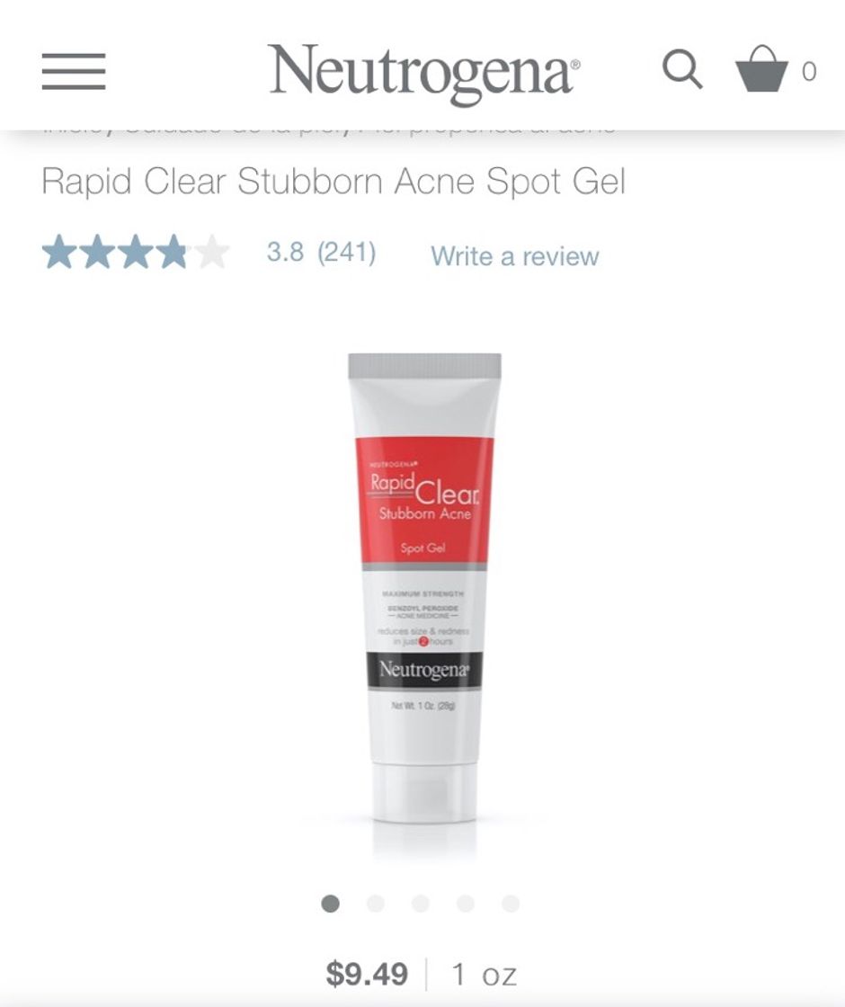 Fashion Rapid Clear Stubborn Acne Spot Gel