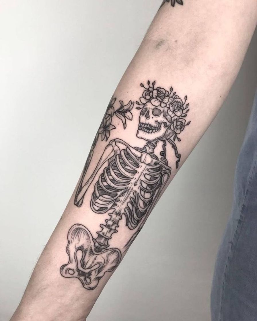 Moda Skeleton tattoo