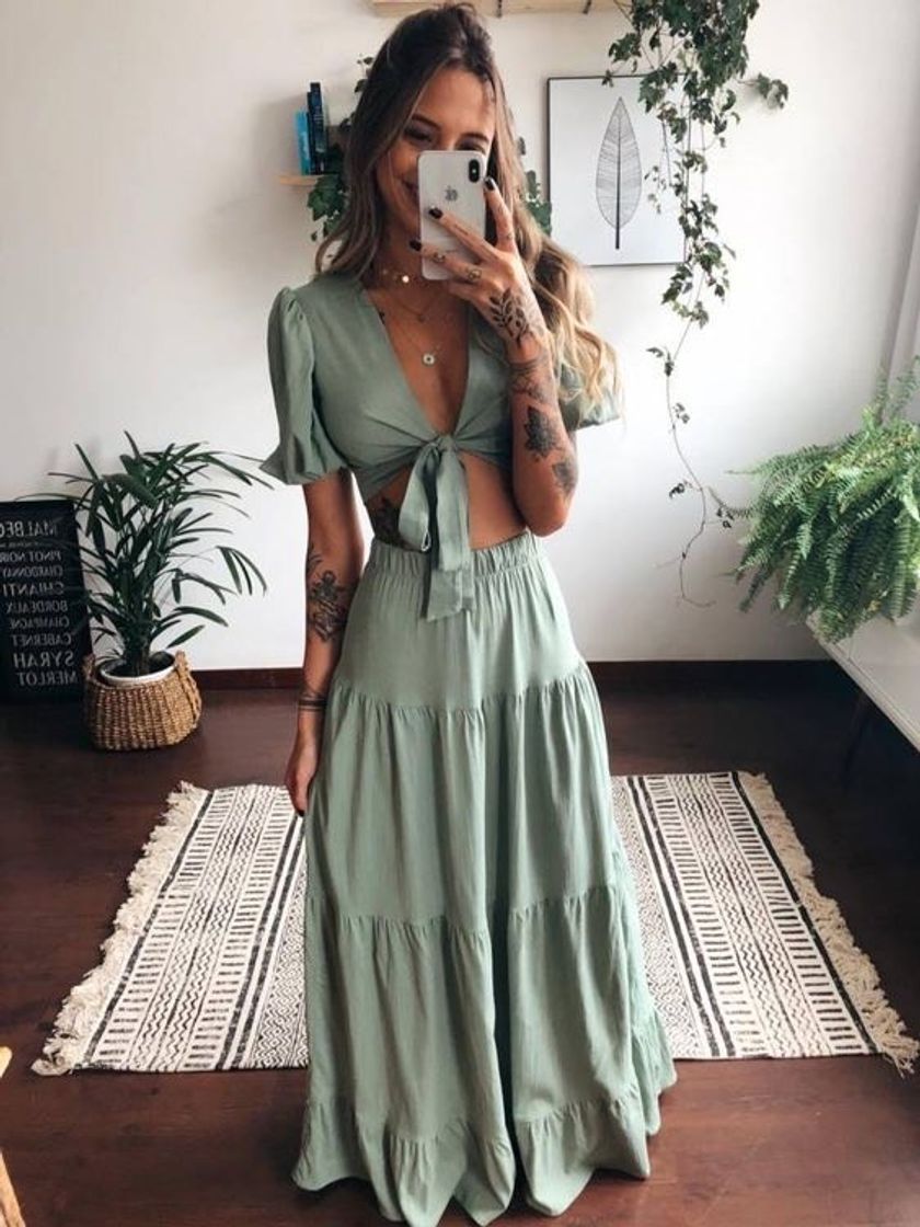 Fashion green 👗