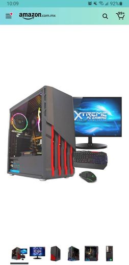 Xtreme Pc Gamer AMD Radeon Vega 8 Ryzen 3 8Gb 1Tb Monitor
