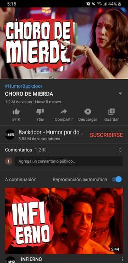 CHORO DE MIERDA - YouTube