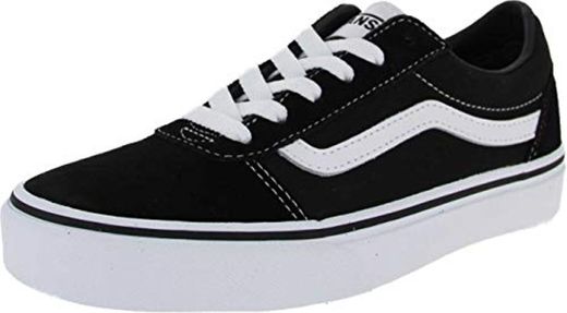 Vans Ward Suede/Canvas, Zapatillas Unisex niños, Negro