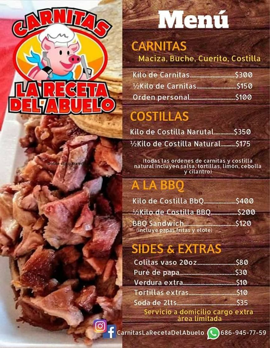 Restaurants Carnitas "La Receta del Abuelo"