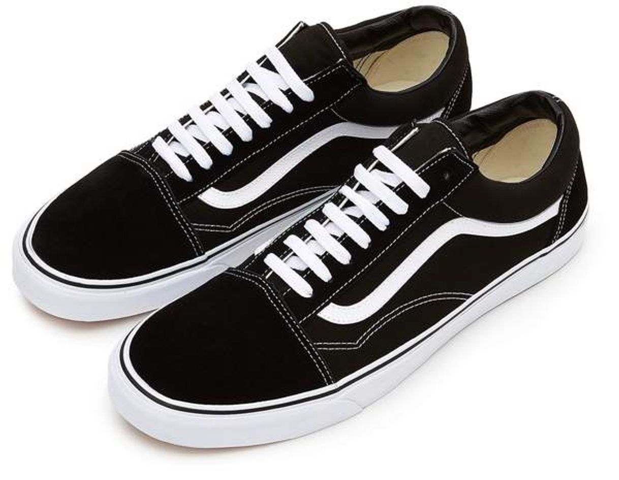 Moda Vans Old Skool, Zapatillas Unisex Adulto, Negro