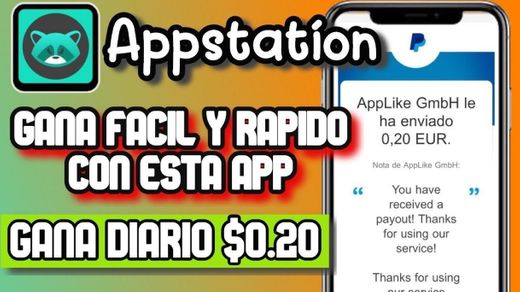 AppStation App 🚀 Gana dinero diario $0.20 en Automatico |