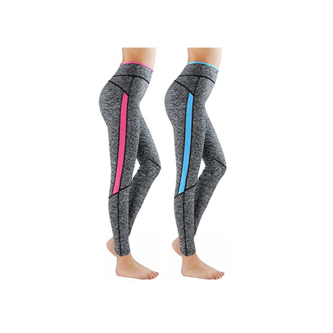 Producto GoVIA Paquete de 2 L&K-II Leggins para Damas Pantalones Deportivos Largos para