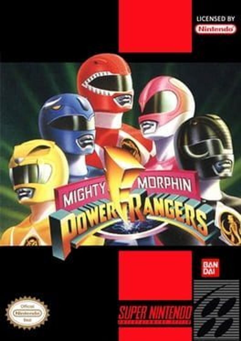 Videojuegos Mighty Morphin Power Rangers