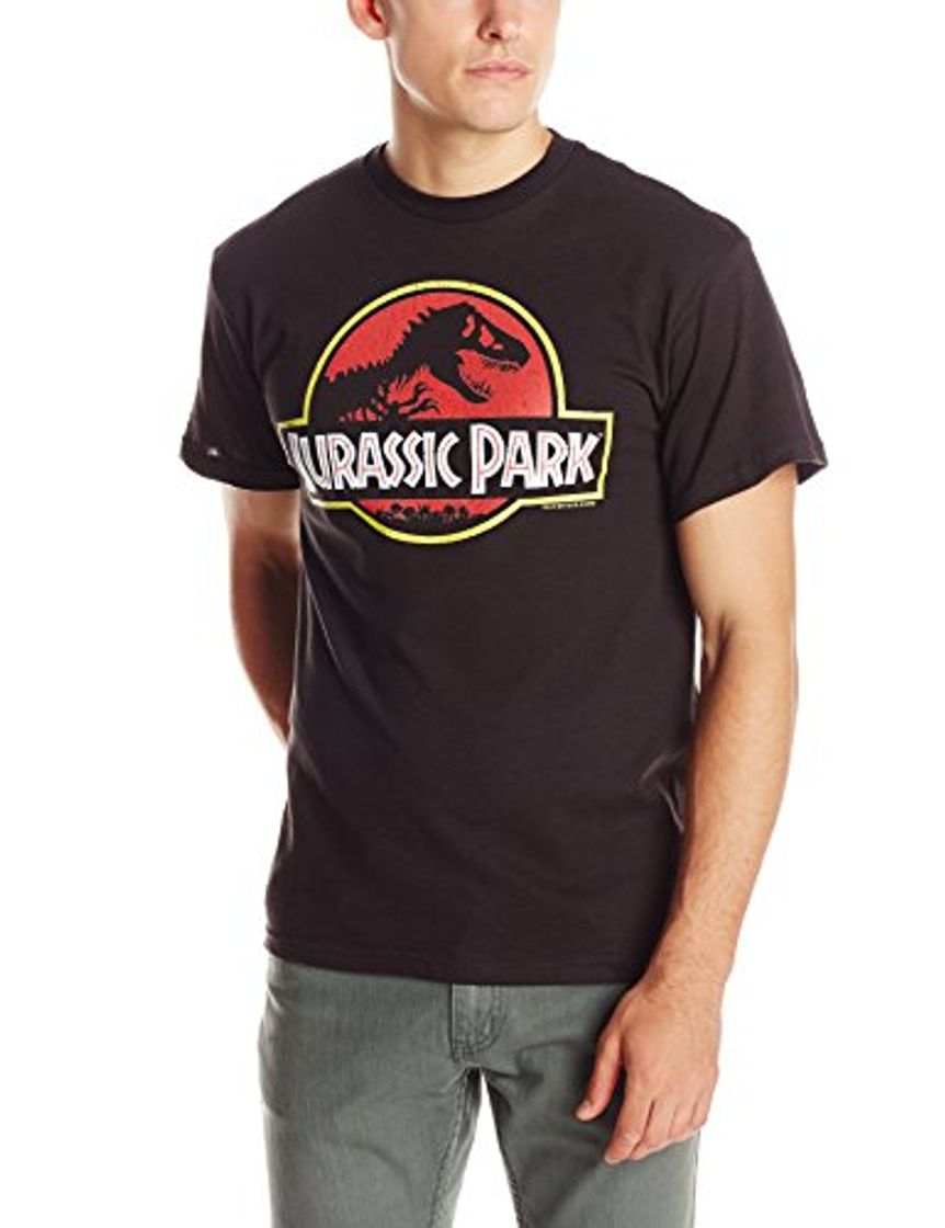 Moda Jurassic Park Logo Men's T