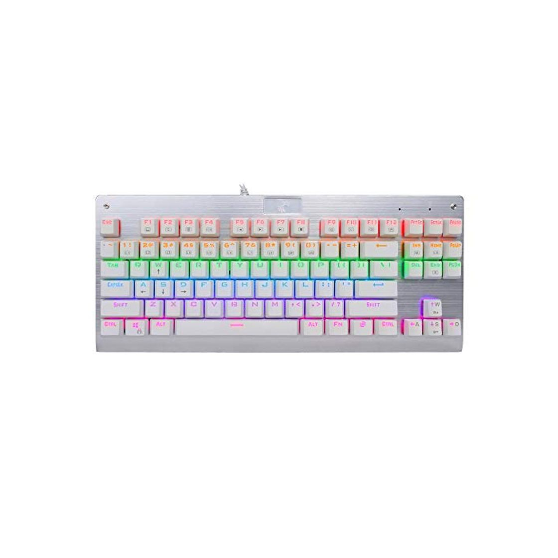 Social Z-77 Eagle Tkl Gaming Teclado Mecánico Led Retroiluminado No Numpad Aluminum Gamer