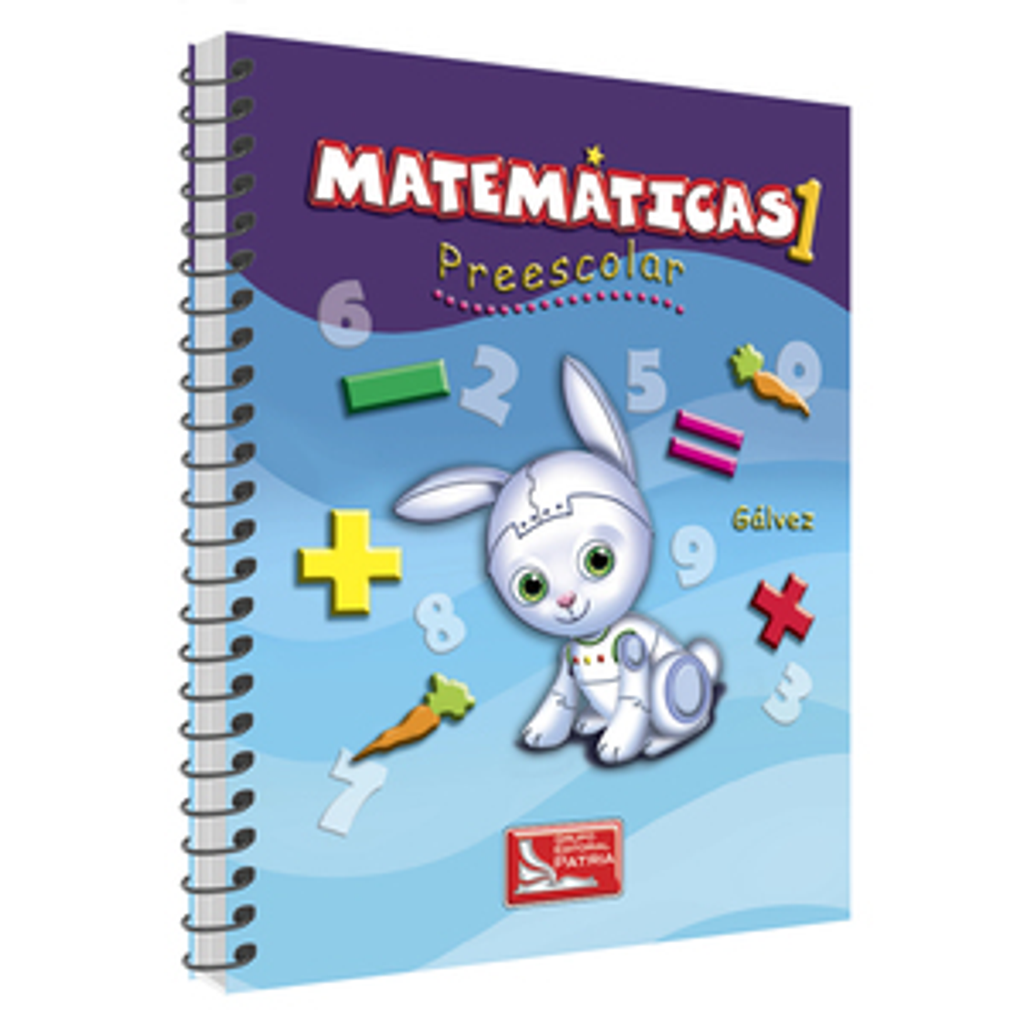 Libro Matemáticas Preescolar 1 Gálvez - El Librero