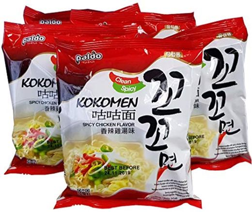 Kokomyun Hot Spicy Chicken Soup Noodle Ramen 4