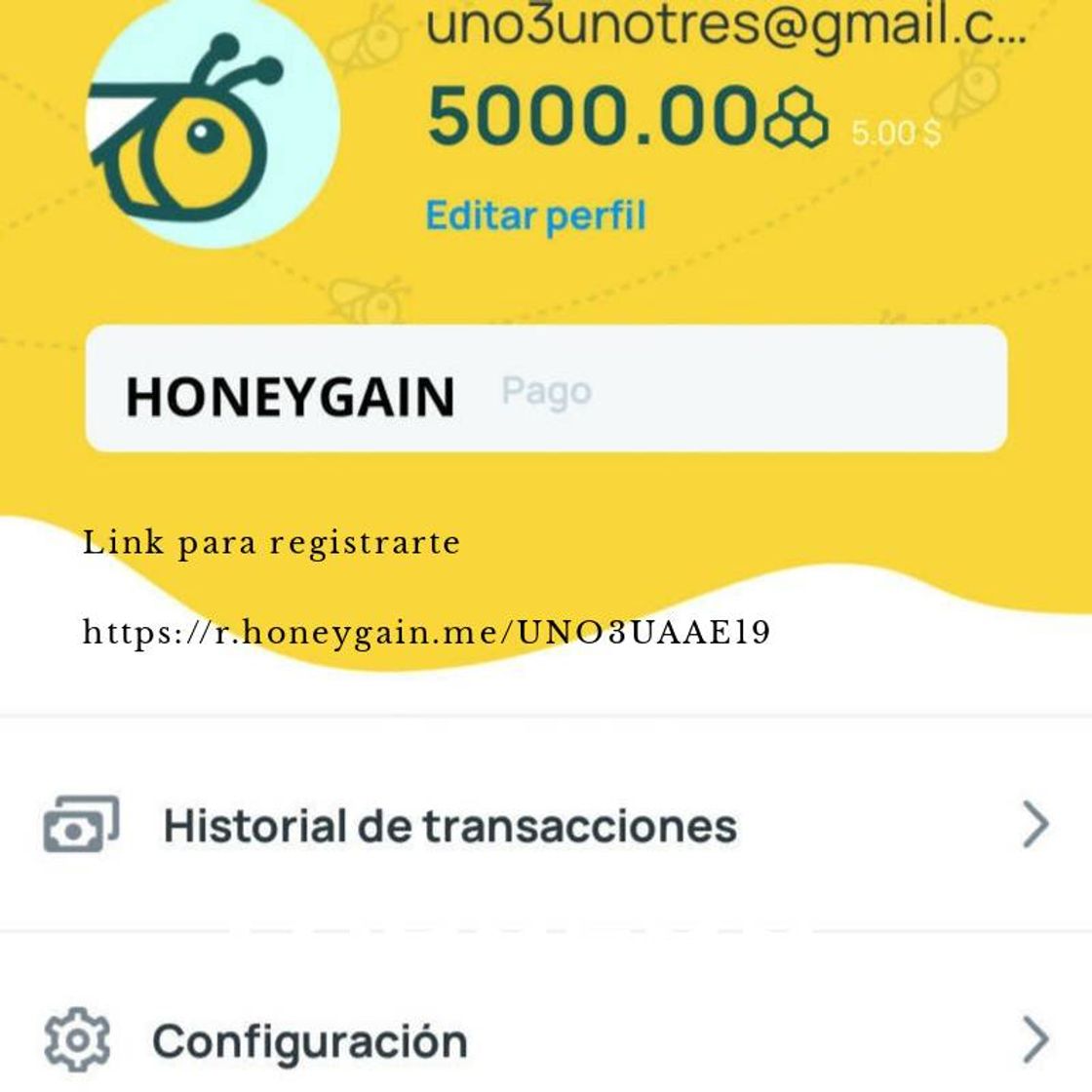 App Honeygain