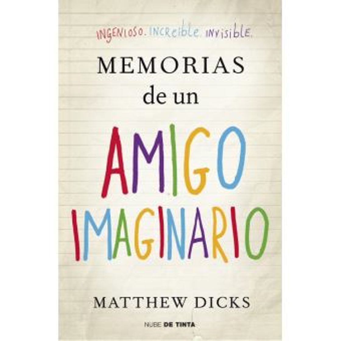 Libro Memorias de un amigo imaginario