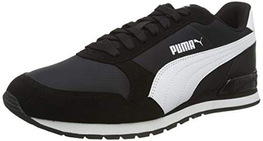 Puma St Runner V2 Nl, Zapatillas de Cross Unisex adulto,Negro