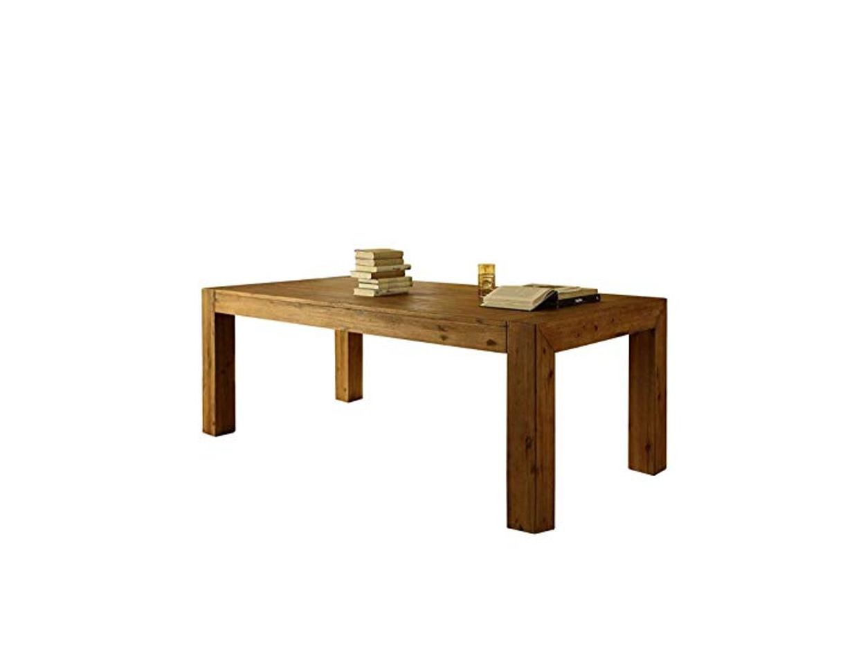 Fashion Comedor auszug Acacia Salón Mesa Mesa Madera Maciza 160 – 220