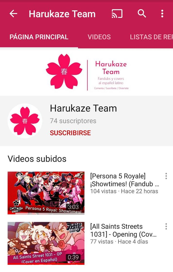 Moda Haruzake Team | Fandubs y Covers al Español Latino