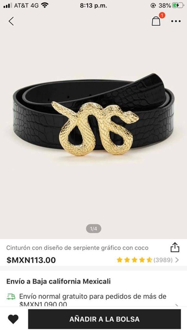 Fashion Cinto de serpiente 🐍 