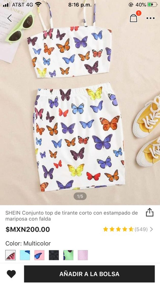 Fashion Conjunto de mariposas 🦋 