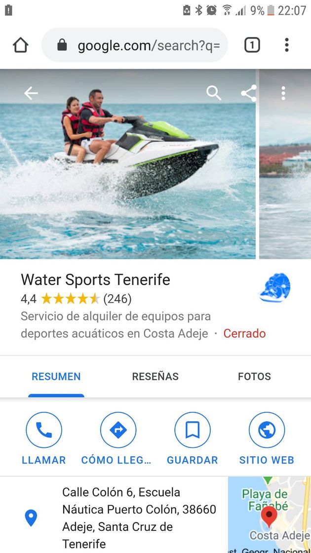 Moda Motos de agua en tenerife.