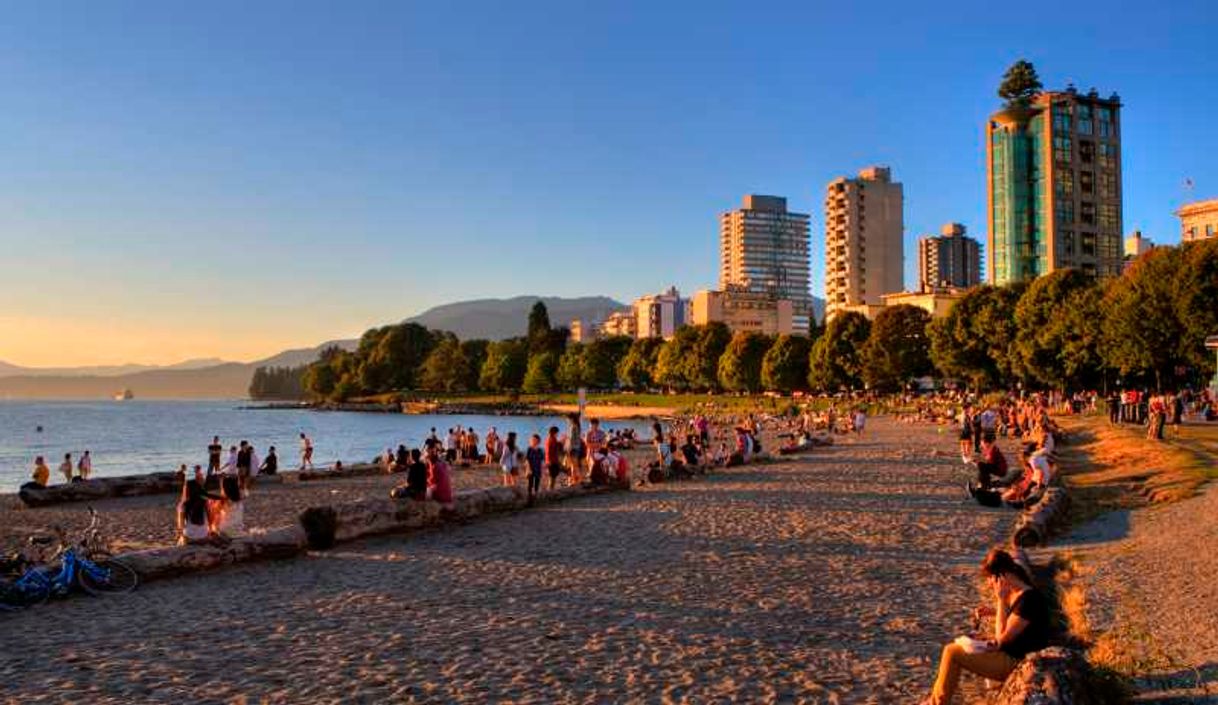 Lugar English Bay Beach