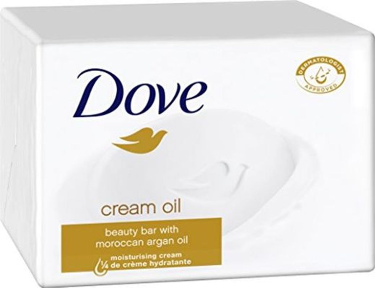 Producto Crema con aceite, pastilla de belleza de Dove, pastilla de crema en