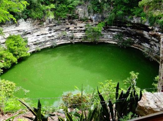 Cenote Sagrado de Chichen Itzá