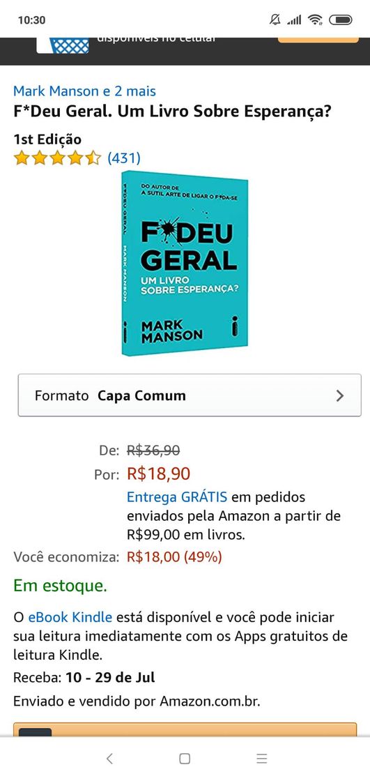 Moda Livro: fudeu geral,um ótimo preço e com frete grátis!😻😻